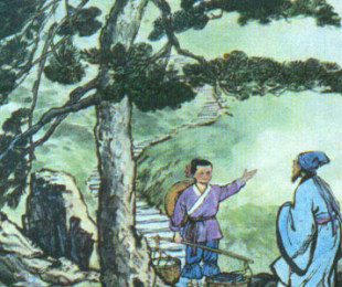 寻隐者不遇